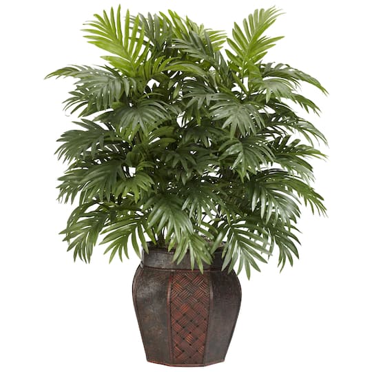38" Artificial Areca Palm Plant with Vase